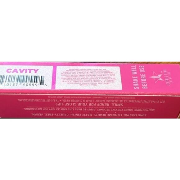 Jeffree Star Velour Liquid Lipstick in the Hot Pink box. Cavity - Picture 4 of 4